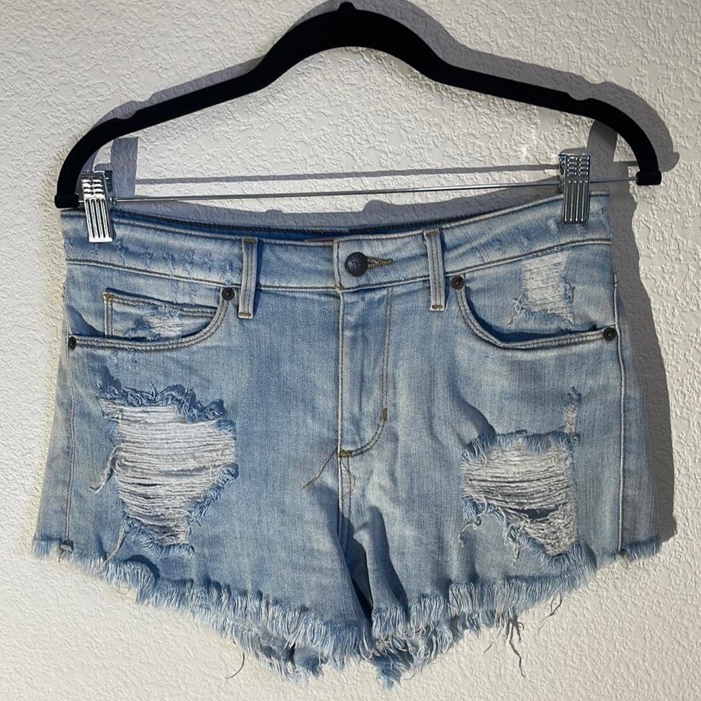 Guess Light Wash Denim Short 
Style # W51AL1D1W40